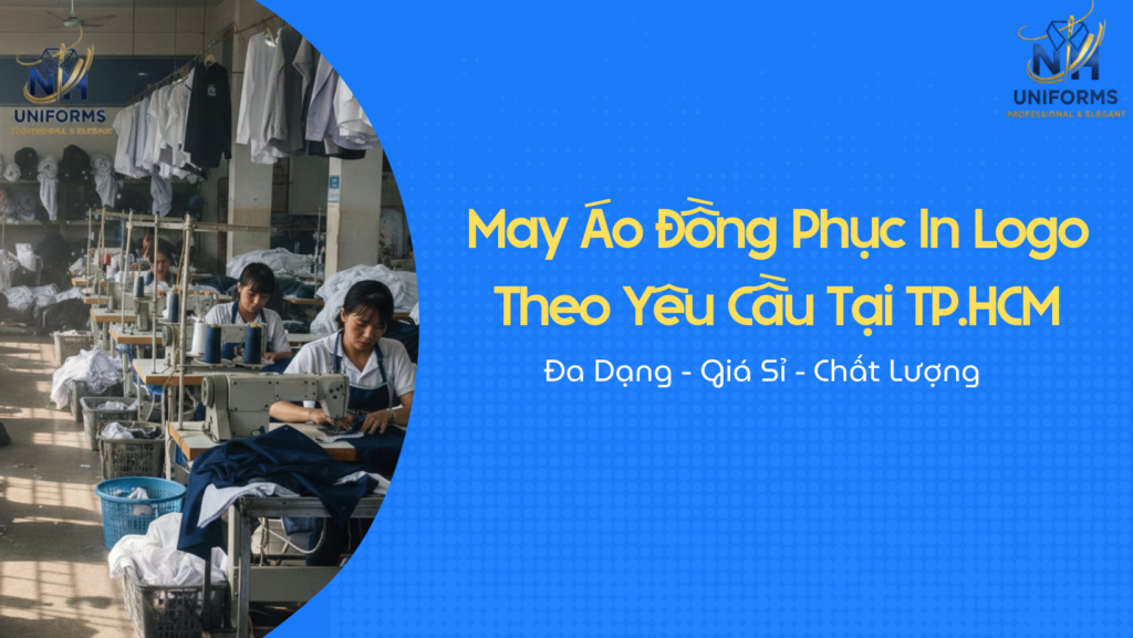 May Áo Đồng Phục In Logo Theo Yêu Cầu Tại TP.HCM
