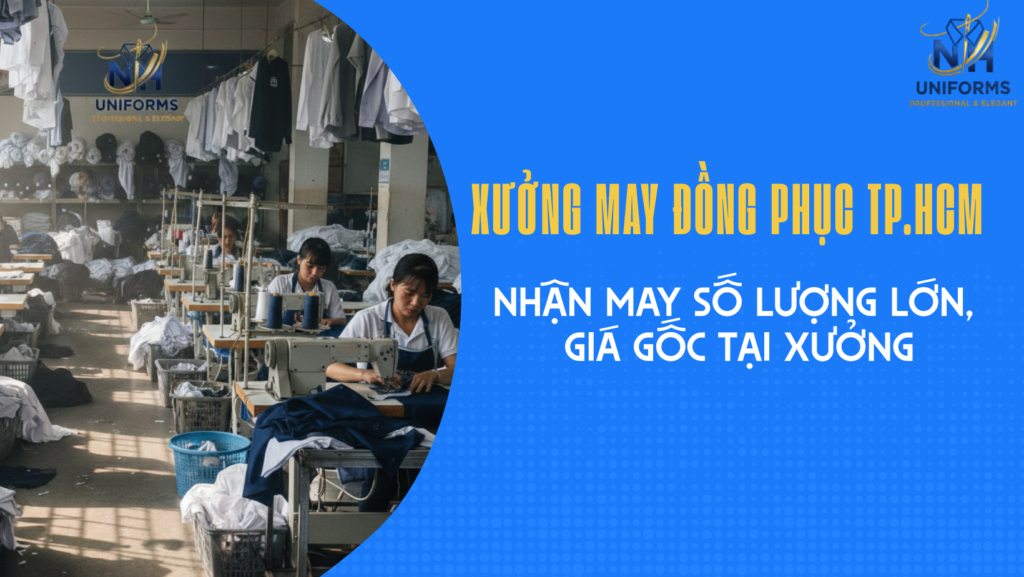 Xưởng May Đồng Phục TP.HCM – Nhận May Số Lượng Lớn, Giá Gốc Tại Xưởng