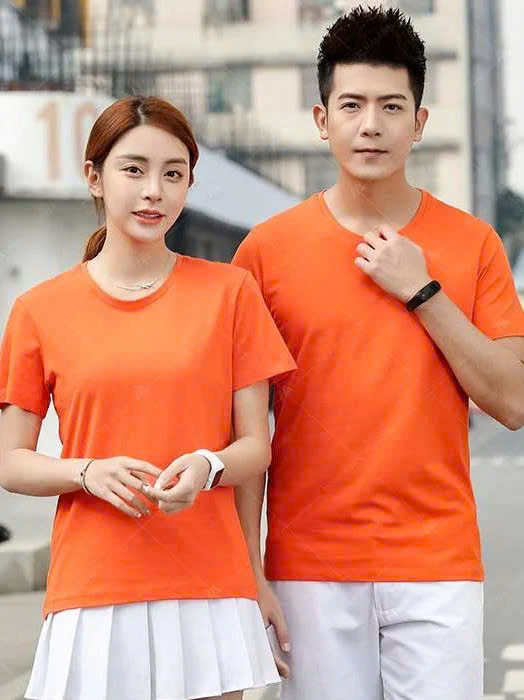 Đồng phục áo thun cổ tròn 15