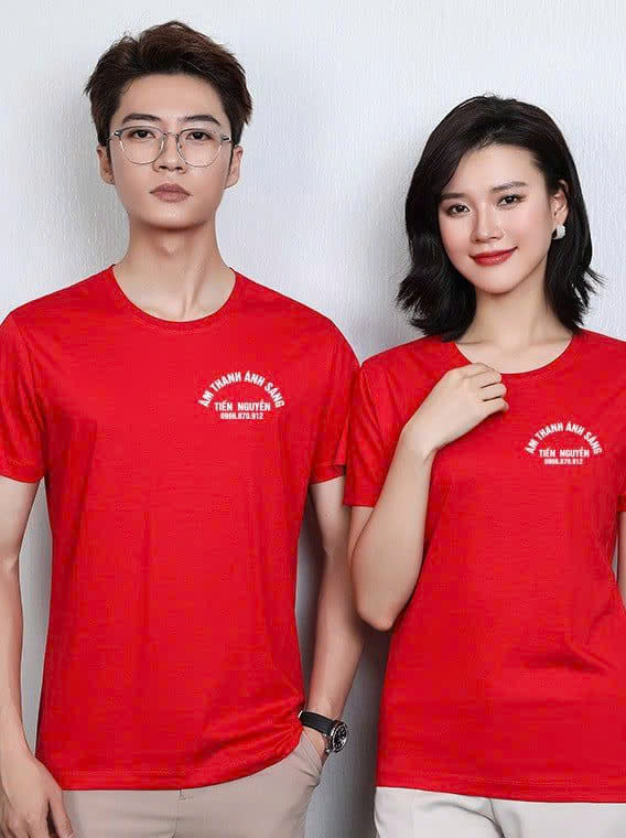 Đồng phục áo thun cổ tròn 05