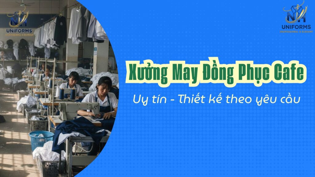 Xưởng May Đồng Phục Cafe Uy Tín – Nhận Thiết Kế Theo Yêu Cầu
