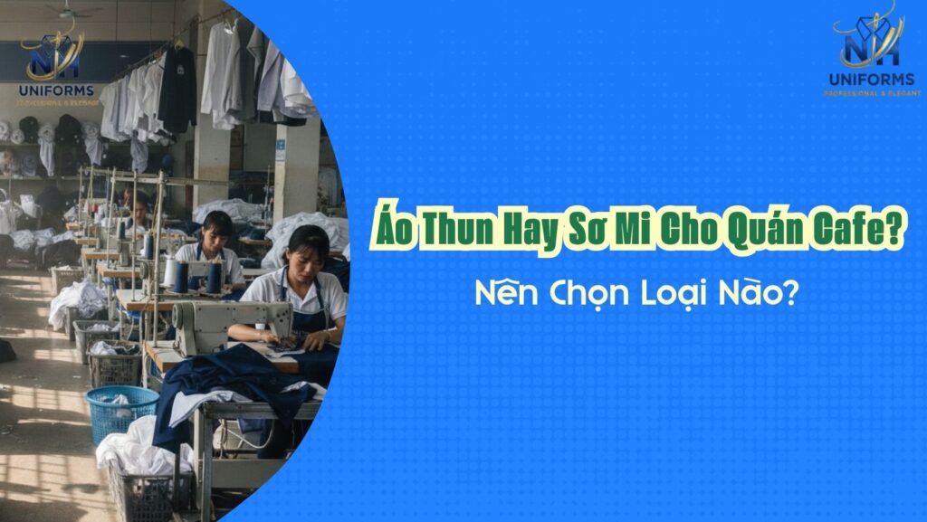 Áo Thun Hay Sơ Mi Cho Quán Cafe? Nên Chọn Loại Nào