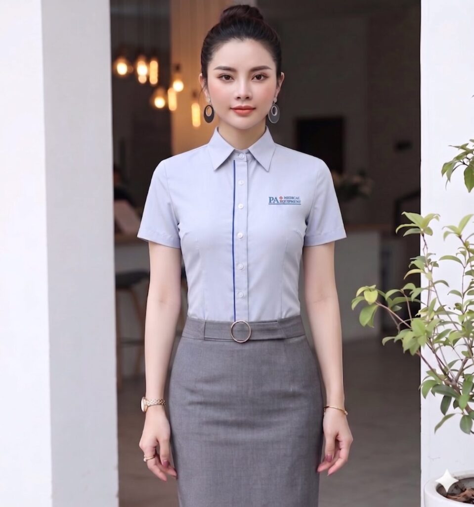 Hướng dẫn chọn vải may chân váy, đầm ôm công sở nữ