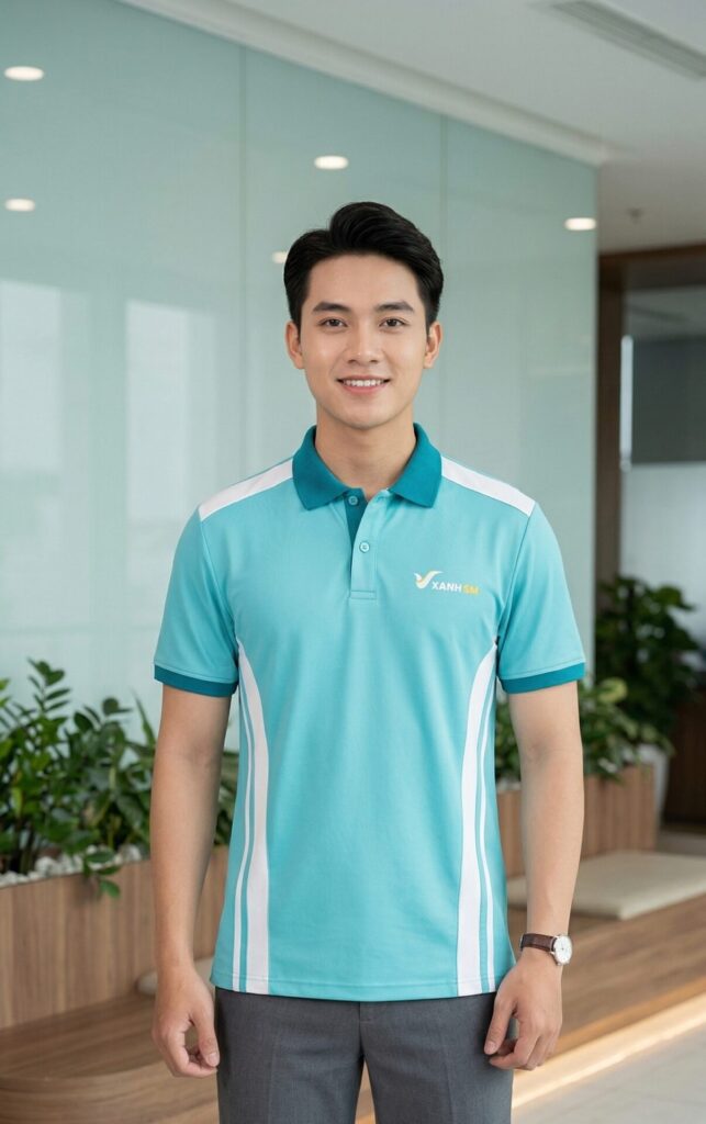 Áo thun cá sấu 01 Vinfast